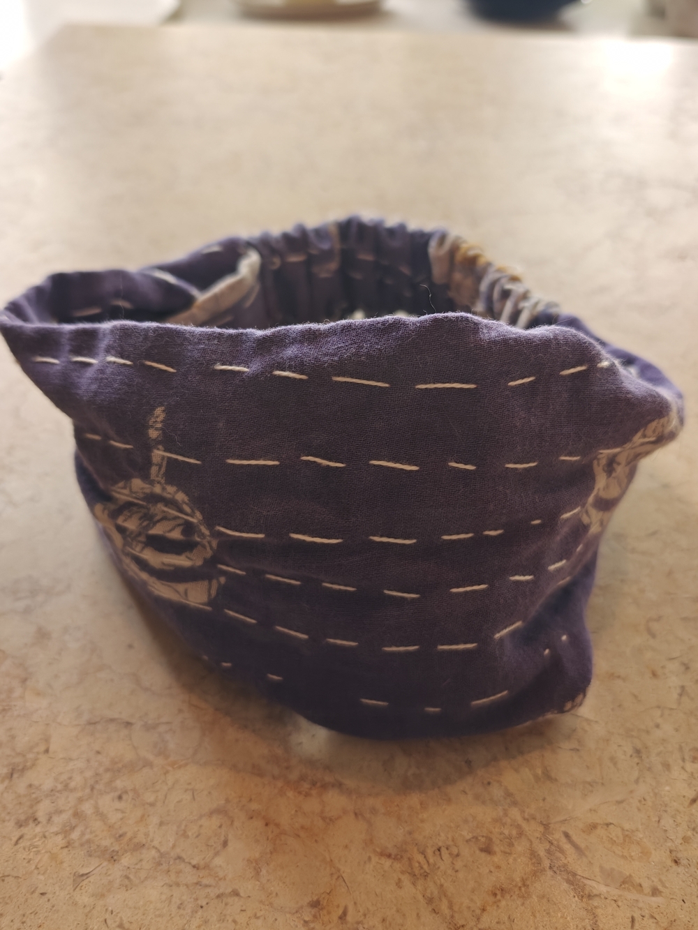 Purple Kantha Headband